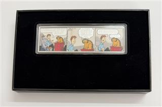 2025 Agoro Nickelodeon Garfield First Ever 1oz .999 Pure Silver w/Box